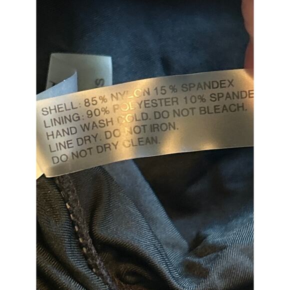 NWT Tempt Me Women's One Piece Swimsuit Black Detachable Strap Ruffle Size XS - Picture 4 of 6